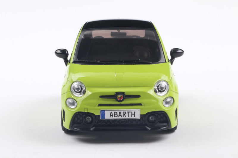 Laad de afbeelding in de Gallery-viewer, Fiat F595 ABARTH GROEN ADRENALINA 2023 SOLIDO 1:18
