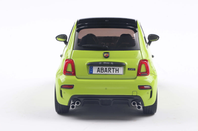 Laad de afbeelding in de Gallery-viewer, Fiat F595 ABARTH GROEN ADRENALINA 2023 SOLIDO 1:18
