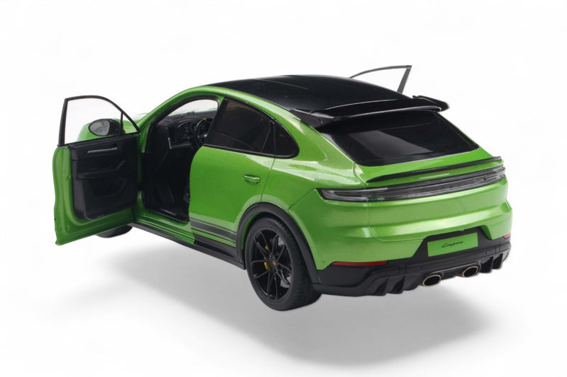 Load image into Gallery viewer, PORSCHE CAYENNE TURBO GT COUPE 2024 GREEN SOLIDO 1:18
