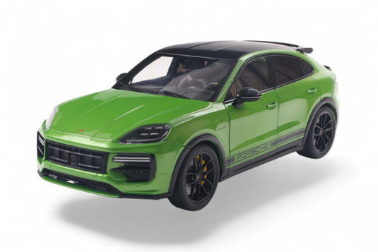 PORSCHE CAYENNE TURBO GT COUPE 2024 GREEN SOLIDO 1:18