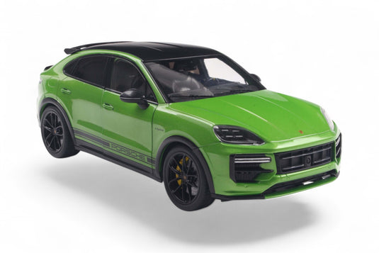 PORSCHE CAYENNE TURBO GT COUPE 2024 GREEN SOLIDO 1:18