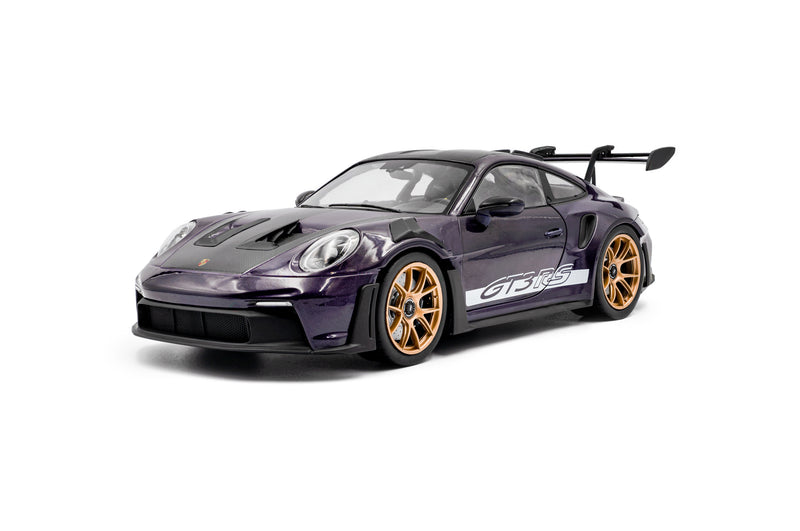 Load image into Gallery viewer, Porsche 911 GT3RS WEISSACH PACKAGE PURPLE METALLIC 2024 SOLIDO 1:18
