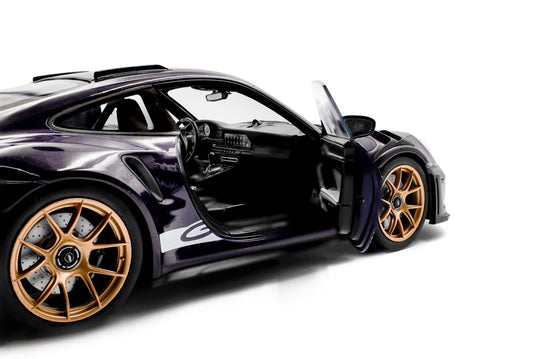 Porsche 911 GT3RS WEISSACH PACKAGE PURPLE METALLIC 2024 SOLIDO 1:18