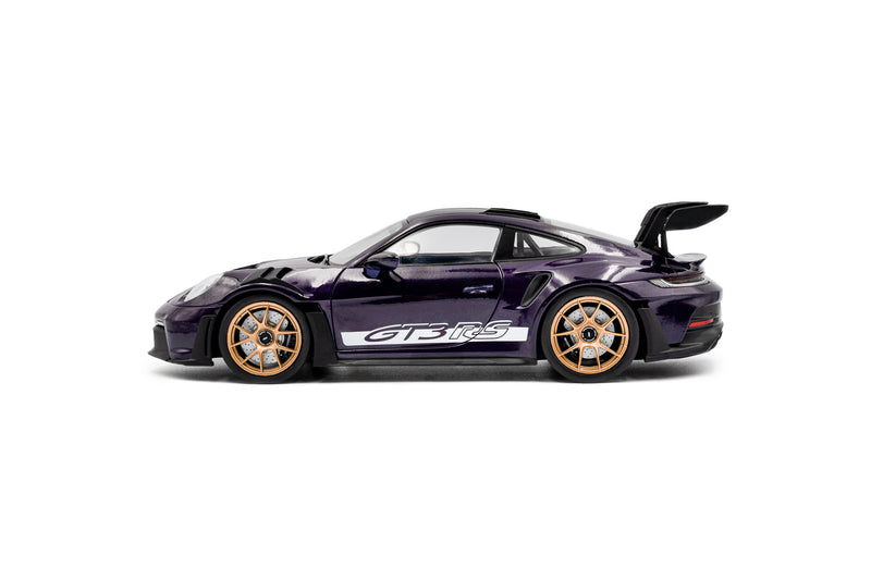 Load image into Gallery viewer, Porsche 911 GT3RS WEISSACH PACKAGE PURPLE METALLIC 2024 SOLIDO 1:18
