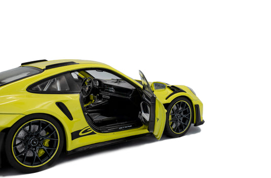 PORSCHE 911 GT3 RS SOLIDO WORKS NEON LIMOEN 2024 SOLIDO 1:18