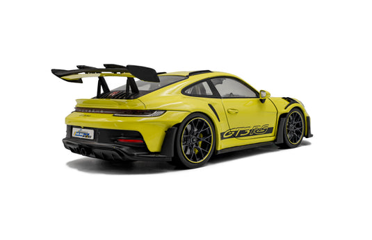 PORSCHE 911 GT3 RS SOLIDO WORKS NEON LIMOEN 2024 SOLIDO 1:18