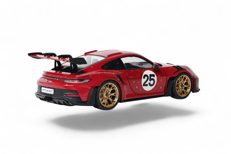 Load image into Gallery viewer, PORSCHE 911 (992) GT3 RS CHRISTMAS EDITION #25 RED 2026 SOLIDO 1:18
