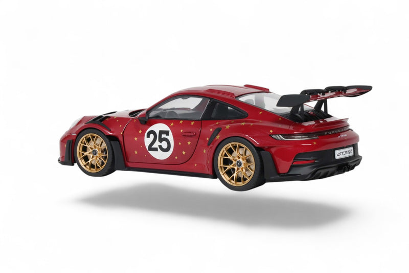 Load image into Gallery viewer, PORSCHE 911 (992) GT3 RS CHRISTMAS EDITION #25 RED 2026 SOLIDO 1:18
