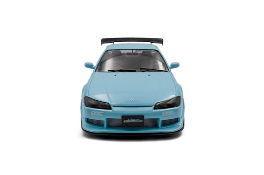 NISSAN SILVIA (S15) SPEC-R AERO SOLIDO WORKS BLAUW 1999 SOLIDO 1:18