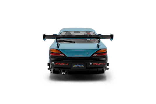 NISSAN SILVIA (S15) SPEC-R AERO SOLIDO WORKS BLAUW 1999 SOLIDO 1:18