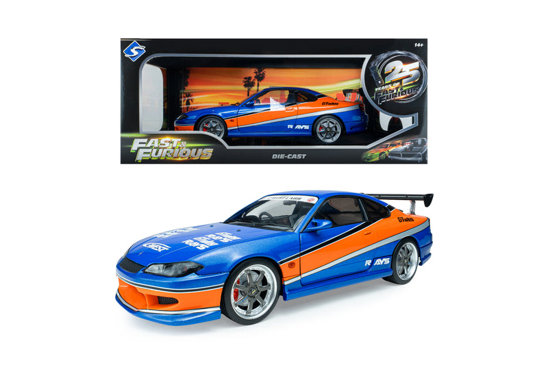 Chargez l'image dans la visionneuse de la galerie, NISSAN SILVIA (S15) SPEC-S TOKYO DRIFT MONA LISA 2006 SOLIDO 1:18
