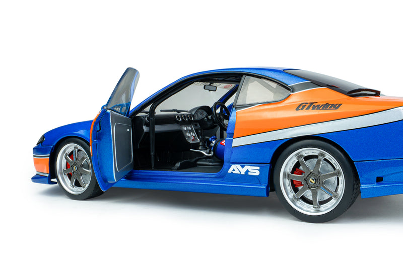 Chargez l'image dans la visionneuse de la galerie, NISSAN SILVIA (S15) SPEC-S TOKYO DRIFT MONA LISA 2006 SOLIDO 1:18
