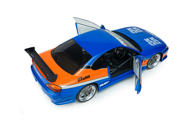 Chargez l'image dans la visionneuse de la galerie, NISSAN SILVIA (S15) SPEC-S TOKYO DRIFT MONA LISA 2006 SOLIDO 1:18
