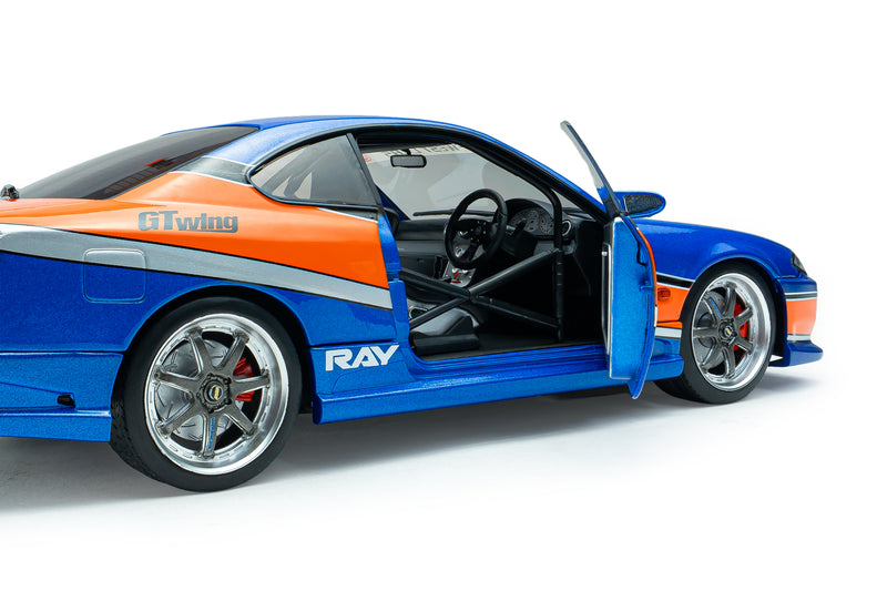 Chargez l'image dans la visionneuse de la galerie, NISSAN SILVIA (S15) SPEC-S TOKYO DRIFT MONA LISA 2006 SOLIDO 1:18
