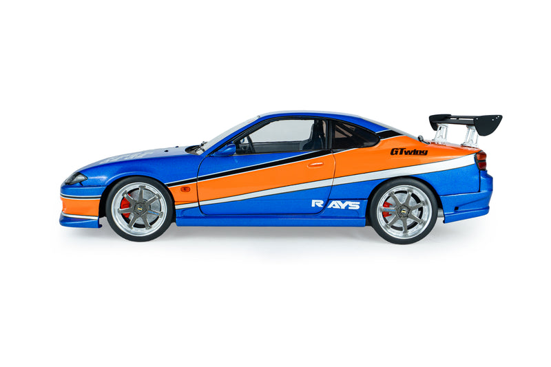 Chargez l'image dans la visionneuse de la galerie, NISSAN SILVIA (S15) SPEC-S TOKYO DRIFT MONA LISA 2006 SOLIDO 1:18
