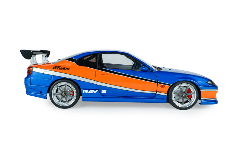 Chargez l'image dans la visionneuse de la galerie, NISSAN SILVIA (S15) SPEC-S TOKYO DRIFT MONA LISA 2006 SOLIDO 1:18
