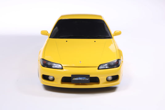 Nissan SILVIA S15 SPEC-R AERO LIGHTNING YELLOW 1999 SOLIDO 1:18