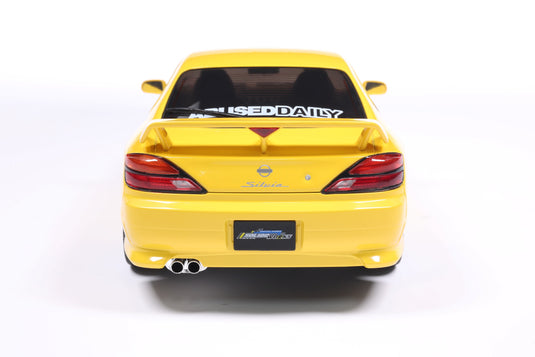 Nissan SILVIA S15 SPEC-R AERO LIGHTNING YELLOW 1999 SOLIDO 1:18