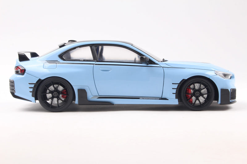 Load image into Gallery viewer, Bmw M2 (G87) PERFORMANCE PARTS ZANDVOORT BLUE 2024 SOLIDO 1:18

