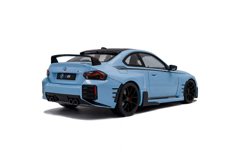 Load image into Gallery viewer, Bmw M2 (G87) PERFORMANCE PARTS ZANDVOORT BLUE 2024 SOLIDO 1:18
