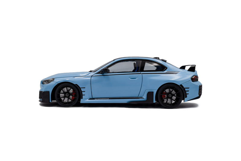 Load image into Gallery viewer, Bmw M2 (G87) PERFORMANCE PARTS ZANDVOORT BLUE 2024 SOLIDO 1:18
