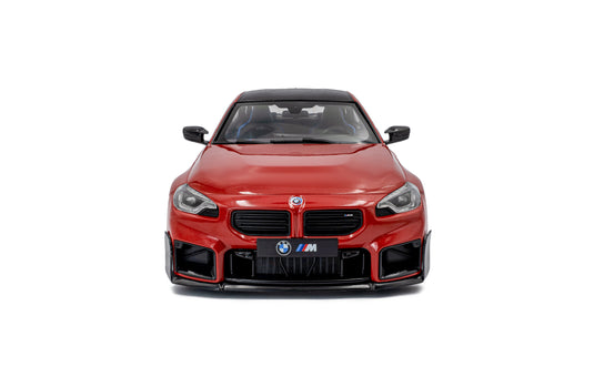Bmw M2 (G87) PIÈCES DE PERFORMANCE TORONTO ROUGE MÉTALLIQUE 2024 SOLIDO 1:18