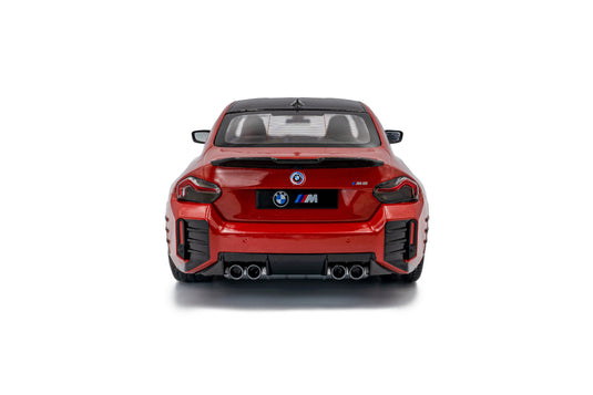 Bmw M2 (G87) PIÈCES DE PERFORMANCE TORONTO ROUGE MÉTALLIQUE 2024 SOLIDO 1:18