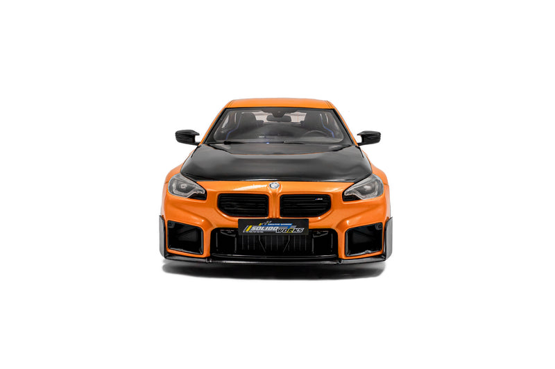 Laad de afbeelding in de Gallery-viewer, BMW M2 PERFORMANCE PARTS SOLIDO WORKS ORANJE 2024 SOLIDO 1:18
