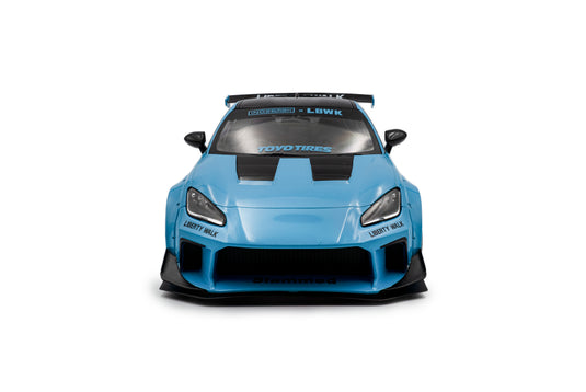 Toyota GR86 LBWK BODY KIT BABY BLUE 2024 SOLIDO 1:18