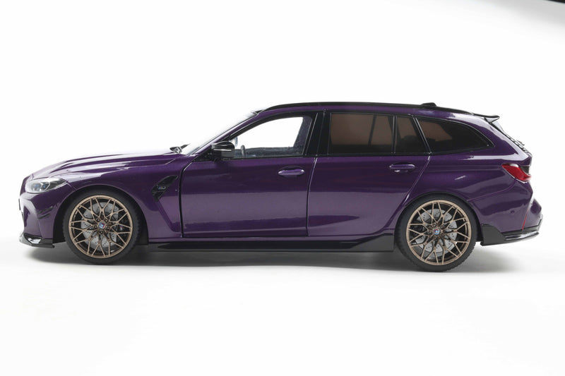 Load image into Gallery viewer, Bmw M3 (G81) TOURING WITH PERFORMANCE PARTS TWILIGHT PURPLE PEARL METALLIC 2024 SOLIDO 1:18

