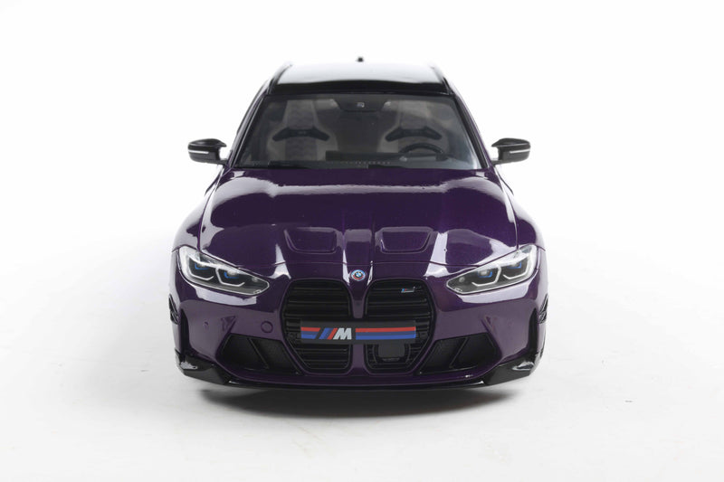 Load image into Gallery viewer, Bmw M3 (G81) TOURING WITH PERFORMANCE PARTS TWILIGHT PURPLE PEARL METALLIC 2024 SOLIDO 1:18
