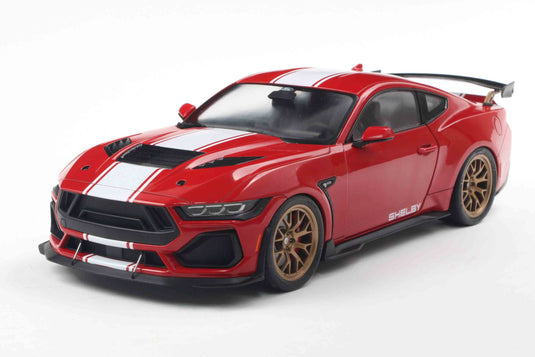 Ford SHELBY MUSTANG SUPER SNAKE RACE RED 2025 SOLIDO 1:18