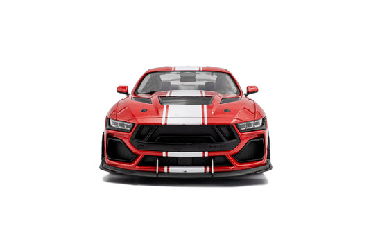 Ford SHELBY MUSTANG SUPER SNAKE RACE RED 2025 SOLIDO 1:18