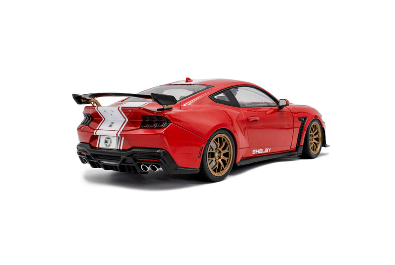 Load image into Gallery viewer, Ford SHELBY MUSTANG SUPER SNAKE RACE RED 2025 SOLIDO 1:18
