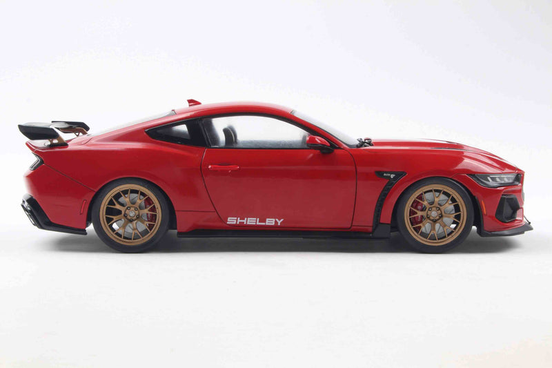 Load image into Gallery viewer, Ford SHELBY MUSTANG SUPER SNAKE RACE RED 2025 SOLIDO 1:18
