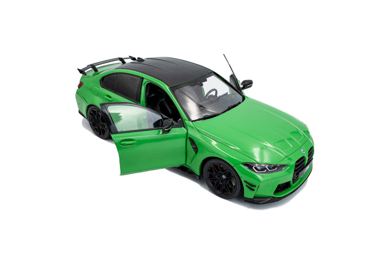 Chargez l'image dans la visionneuse de la galerie, BMW M3 (G80) PERFORMANCE PARTS VERT 2024 SOLIDO 1:18
