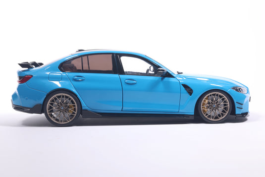 Bmw M3 PERFORMANCE PARTS DAYTONA BEACH BLUE 2024 SOLIDO 1:18