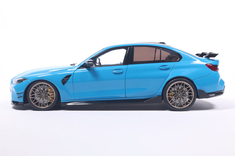 Load image into Gallery viewer, Bmw M3 PERFORMANCE PARTS DAYTONA BEACH BLUE 2024 SOLIDO 1:18
