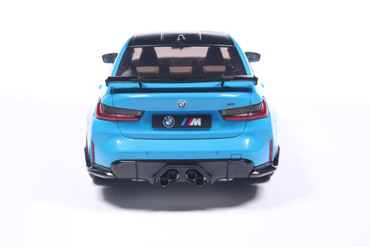 Bmw M3 PERFORMANCE PARTS DAYTONA BEACH BLUE 2024 SOLIDO 1:18