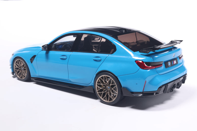 Load image into Gallery viewer, Bmw M3 PERFORMANCE PARTS DAYTONA BEACH BLUE 2024 SOLIDO 1:18
