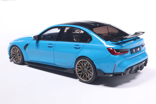 Bmw M3 PERFORMANCE PARTS DAYTONA BEACH BLUE 2024 SOLIDO 1:18