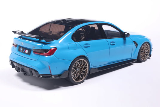 Bmw M3 PERFORMANCE PARTS DAYTONA BEACH BLUE 2024 SOLIDO 1:18