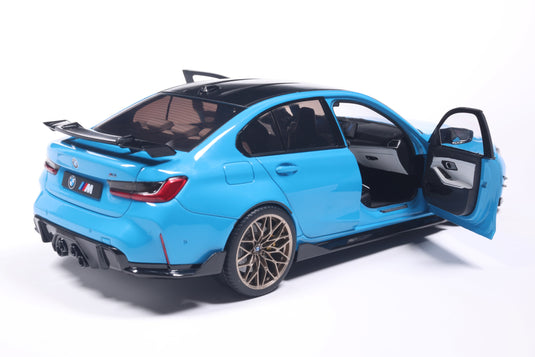 Bmw M3 PERFORMANCE PARTS DAYTONA BEACH BLUE 2024 SOLIDO 1:18