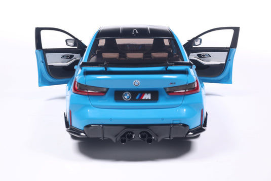 Bmw M3 PERFORMANCE PARTS DAYTONA BEACH BLUE 2024 SOLIDO 1:18