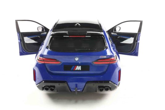 Bmw M5 TOURING BLEU MARINA BAY MÉTALLISÉ 2024 SOLIDO 1:18