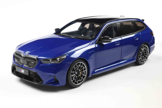 Bmw M5 TOURING BLEU MARINA BAY MÉTALLISÉ 2024 SOLIDO 1:18
