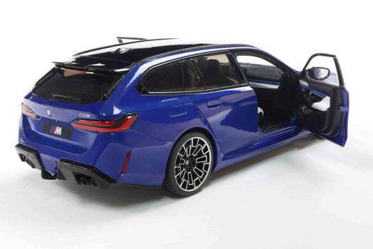 Bmw M5 TOURING BLEU MARINA BAY MÉTALLISÉ 2024 SOLIDO 1:18