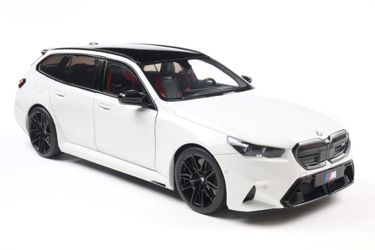 Bmw M5 TOURING BLANC ALPINE 2025 SOLIDO 1:18