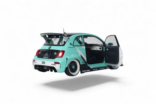 FIAT 595 ABARTH LIBERTY WALK BODY KIT 2025 SOLIDO 1:18