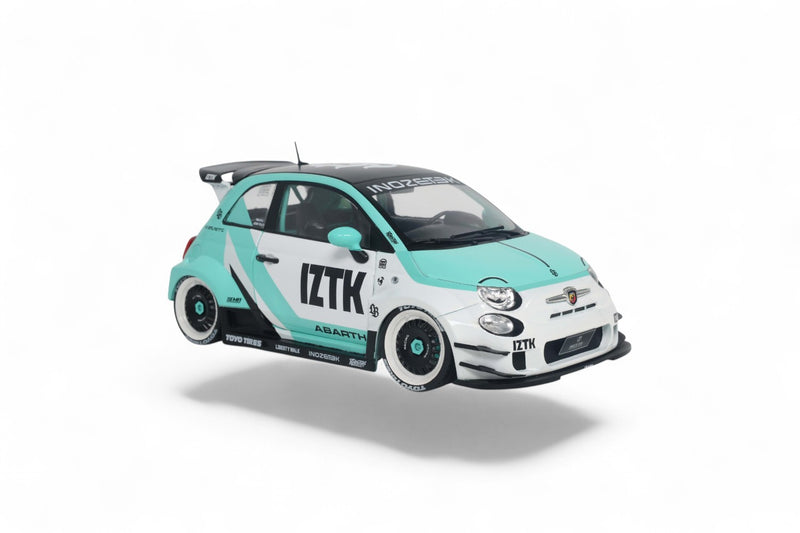 Load image into Gallery viewer, FIAT 595 ABARTH LIBERTY WALK BODY KIT 2025 SOLIDO 1:18
